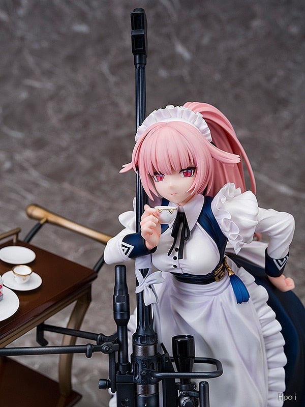 This model is a unique blend of sniper rifle prowess, showcased in a delightful maid outfit. If you are looking for more Girls' Frontline Merch, We have it all! | Check out all our Anime Merch now!