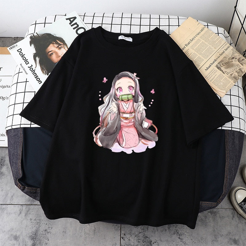 Nezuko's Embrace Cotton Tee's