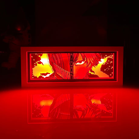 Anime Led Lightbox Bleach for Room Decor Paper Cut Shadow Box Birthday Gift  Beds