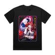 Here at Everythinganimee we have the best anime shirts in the world.
Embrace the thrill with the Elly Knife Thrower Tee! Showcasing the dynamic Elly and her daring skills, this design brings a bold mix of danger and charm. A perfect piece for anime lovers looking to make a statement.