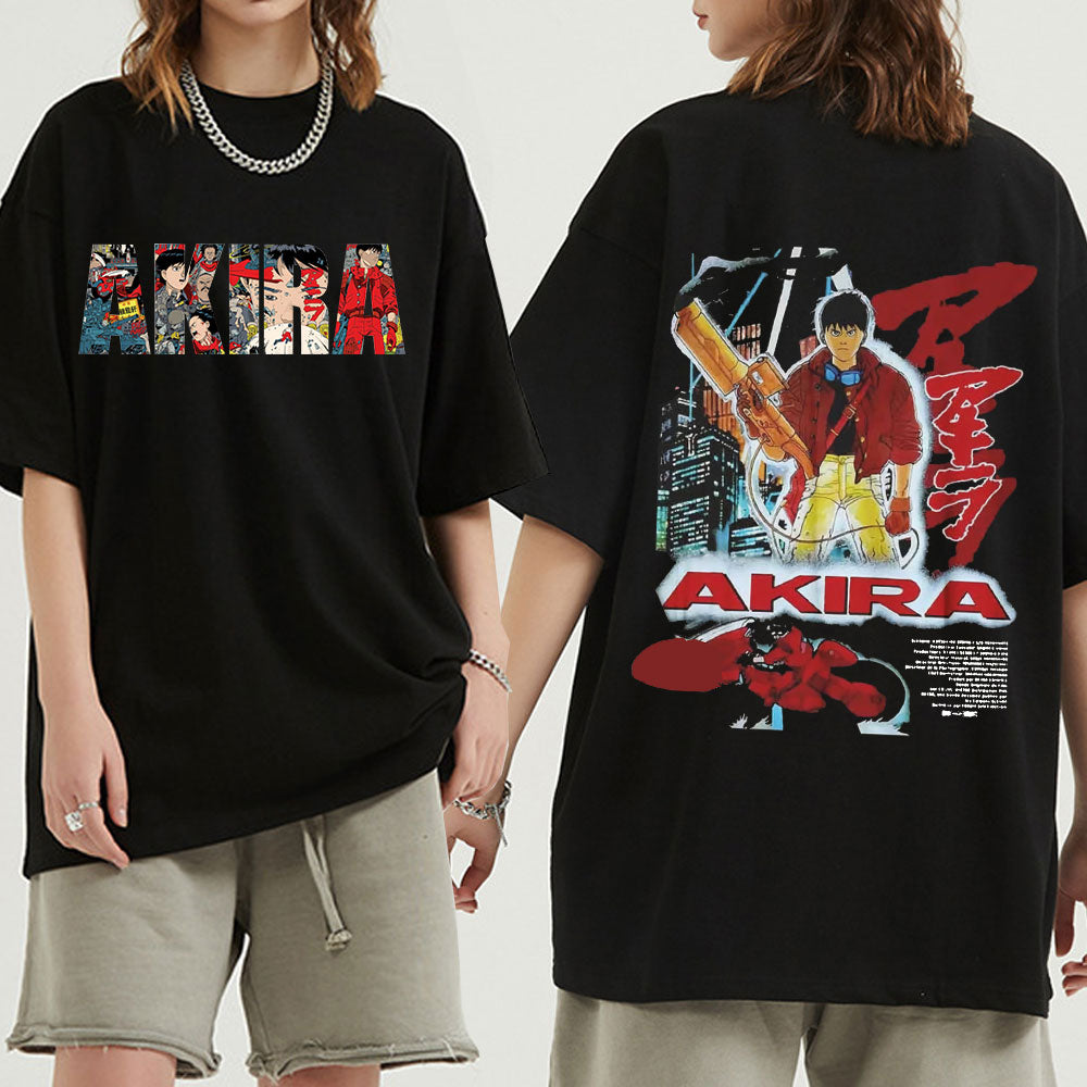 This tee embodies the world of Akira. If you're looking for more Neo Tokyo Akira merch, we have it all! Check out our anime merch now—free shipping!