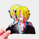 This sticker captures Sanji, brings his charismatic & fiery personality to life. | If you are looking for more One Piece Merch, We have it all! | Check out all our Anime Merch now!