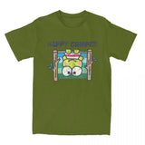 Perfect gift fro everyone is our Sanrio Keroppi "Happy Camper" Tee | Here at Everythinganimee we have the worlds best anime merch | Free Global Shipping