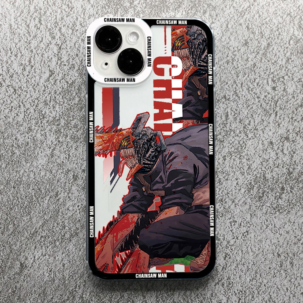 Style your phone with the latest Chainsaw man phone case | If you are looking for more Chainsaw Man Merch, We have it all! | Check out all our Anime Merch now!