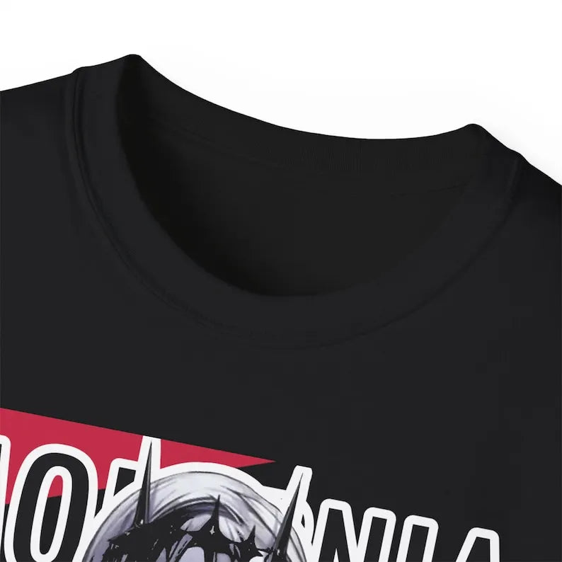 Immerse yourself in this striking Modernia Tee, perfect for anime fans. Looking for more Goddess merch? Explore our full collection of anime merch now!