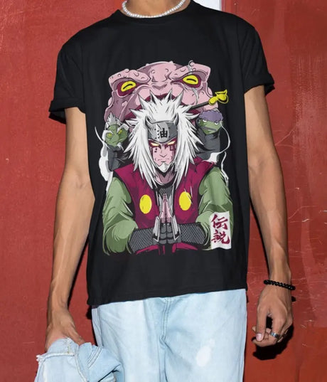 This vibrant tee features his iconic Jiraiya Mode alongside his toad companions.  If you are looking for more Naruto Merch, We have it all! | Check out all our Anime Merch now!