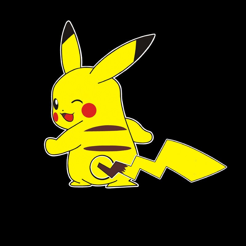 This car sticker captures the magic of Pikachu. If you're looking for more Pokemon merch, we have it all! Check out our anime merch now—free shipping!