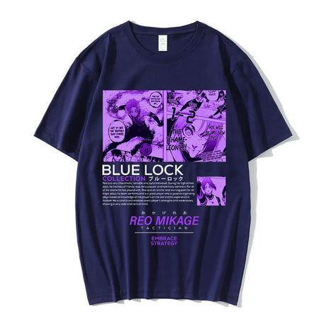 Upgrade your wardorbe with our Mikage Majesty Blue Lock Tribute Tee  | If you are looking for more Bluelock Merch, We have it all! | Check out all our Anime Merch now!