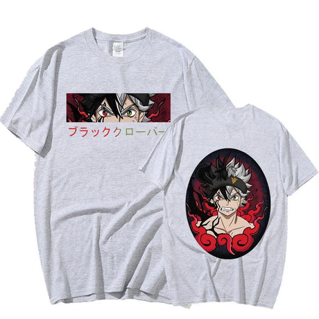 Dive into the mystical realm of grimoires with our Black Clover Asta T-Shirt. If you are looking for more Black Clover Merch, We have it all!| Check out all our Anime Merch now! 