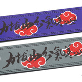 Naruto Red Cloud Powerlifting Belt - Ultimate Support for Gym and Bodybuilding
