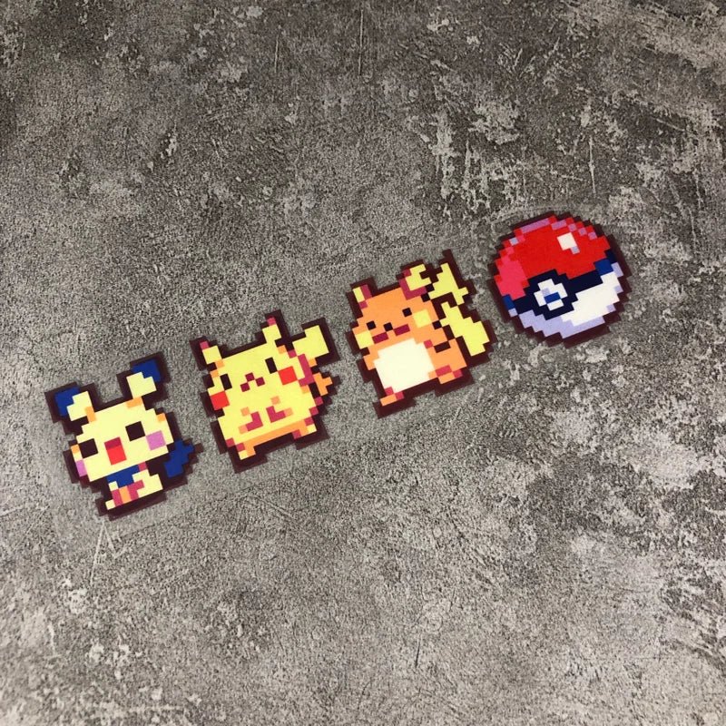 Gotta Catch ’Em All! These stickers are delightful way to express your love Pokemon. If you are looking for more Pokemon Merch, We have it all! | Check out all our Anime Merch now!