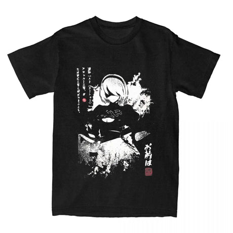 This kawaii tee features the iconic character 2B, from Nier: Automata. | If you are looking for more Nier: Automata Merch, We have it all! | Check out all our Anime Merch now!