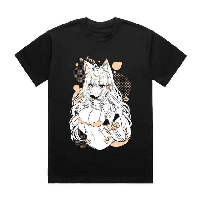 Here at Everythinganimee we have the best anime shirts in the world.
Unleash your inner fox spirit with the Silent Fox Tee, featuring a mesmerizing design of the adorable and fierce character from Foxplushy.