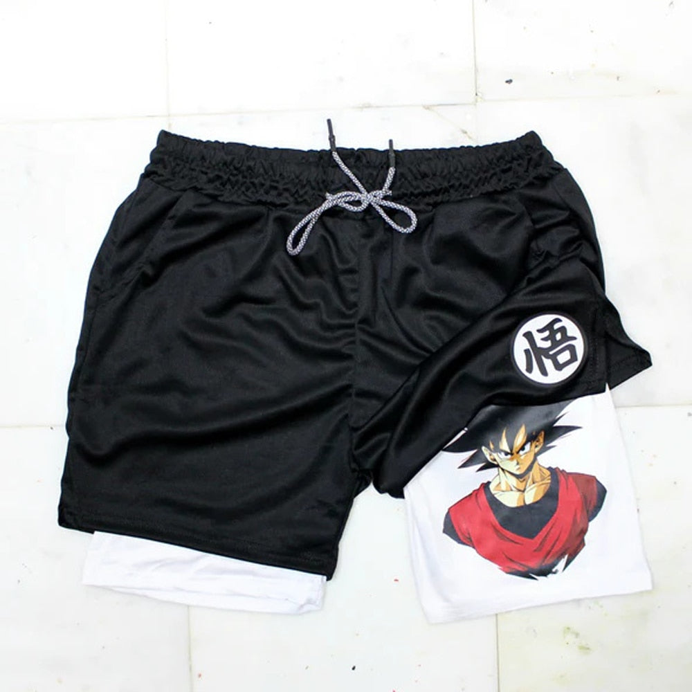 Dragon ball z hot sale sports bra and shorts