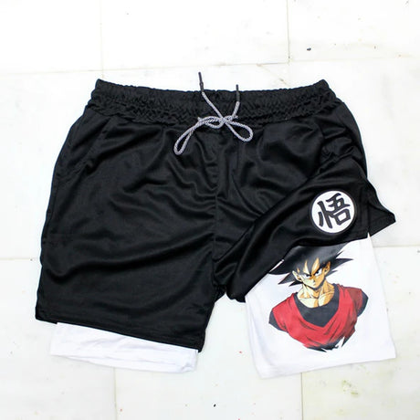 Upgrade your gym performance with our Dragon Ball Z Shorts | If you are looking for Dragon Ball Merch, We have it all! | check out all our Anime Merch now!