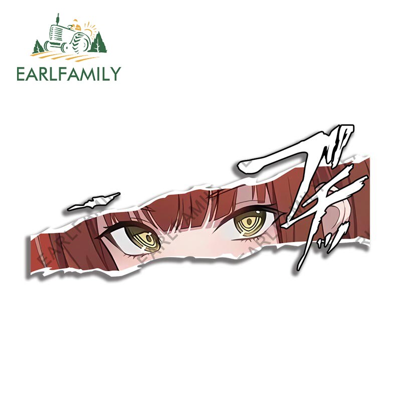 Makima Chainsaw Man Eyes Car Stickers