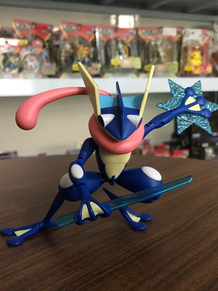 Add Greninja to your pokemon figurines |  | If you are looking for more Pokemon Merch, We have it all! | Check out all our Anime Merch now!