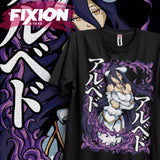 Here at Everythinganimee we have the best anime shirts in the world.
Channel the powerful presence of Albedo with the Albedo's Elegance Tee, featuring the captivating guardian from Overlord. This shirt's bold design captures Albedo's striking beauty and loyalty, making it a must-have for fans of the series.