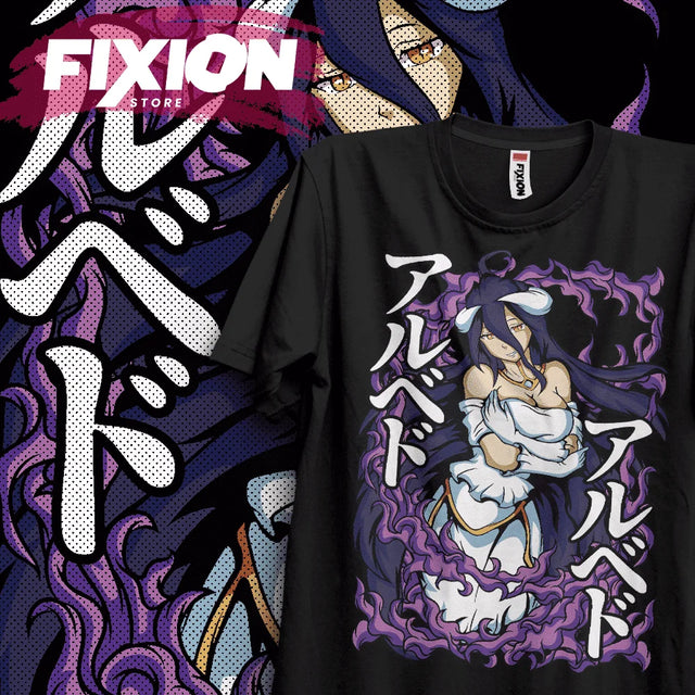 Here at Everythinganimee we have the best anime shirts in the world.
Channel the powerful presence of Albedo with the Albedo's Elegance Tee, featuring the captivating guardian from Overlord. This shirt's bold design captures Albedo's striking beauty and loyalty, making it a must-have for fans of the series.