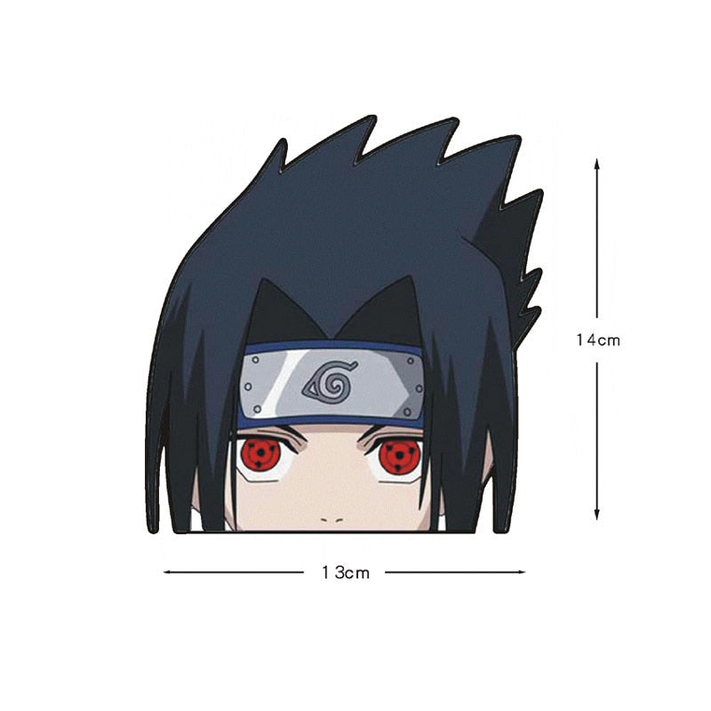 Naruto Peeker Car Stickers