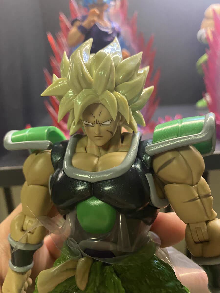 Broly's Radiant Rage: Limited Edition Super Saiyan Figure from Dragon Ball Super