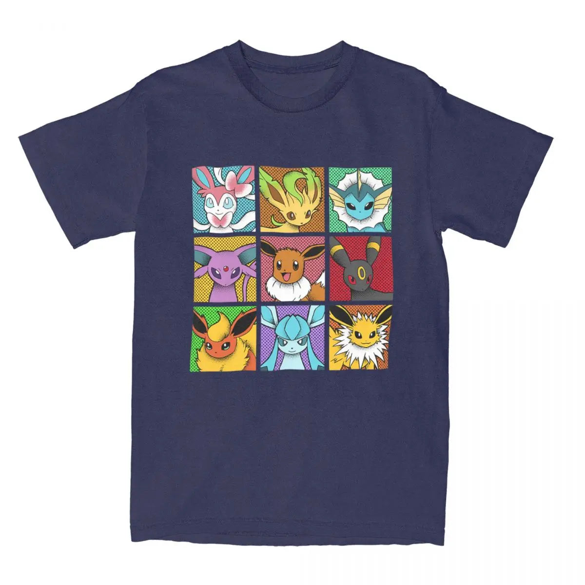 Catch em all with our Pokémon Eevee Evolution Spectrum Tee | Here at Everythinganimee we have the worlds best anime merch | Free Global Shipping