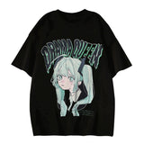 Miku Monochrome Melody - Oversized Gothic Tees