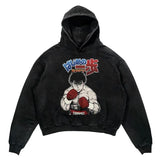 Sport this hoodie's striking graphics that pay tribute to 'Hajime no Ippo's' resilient essence. If you are looking for more Hajime no Ippo Merch, We have it all! | Check out all our Anime Merch now!