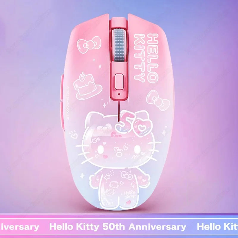 This mouse is a blend of playful imagery of Hello Kitty and sophisticated technology. If you are looking for more Hello Kitty Merch, We have it all! | Check out all our Anime Merch now!