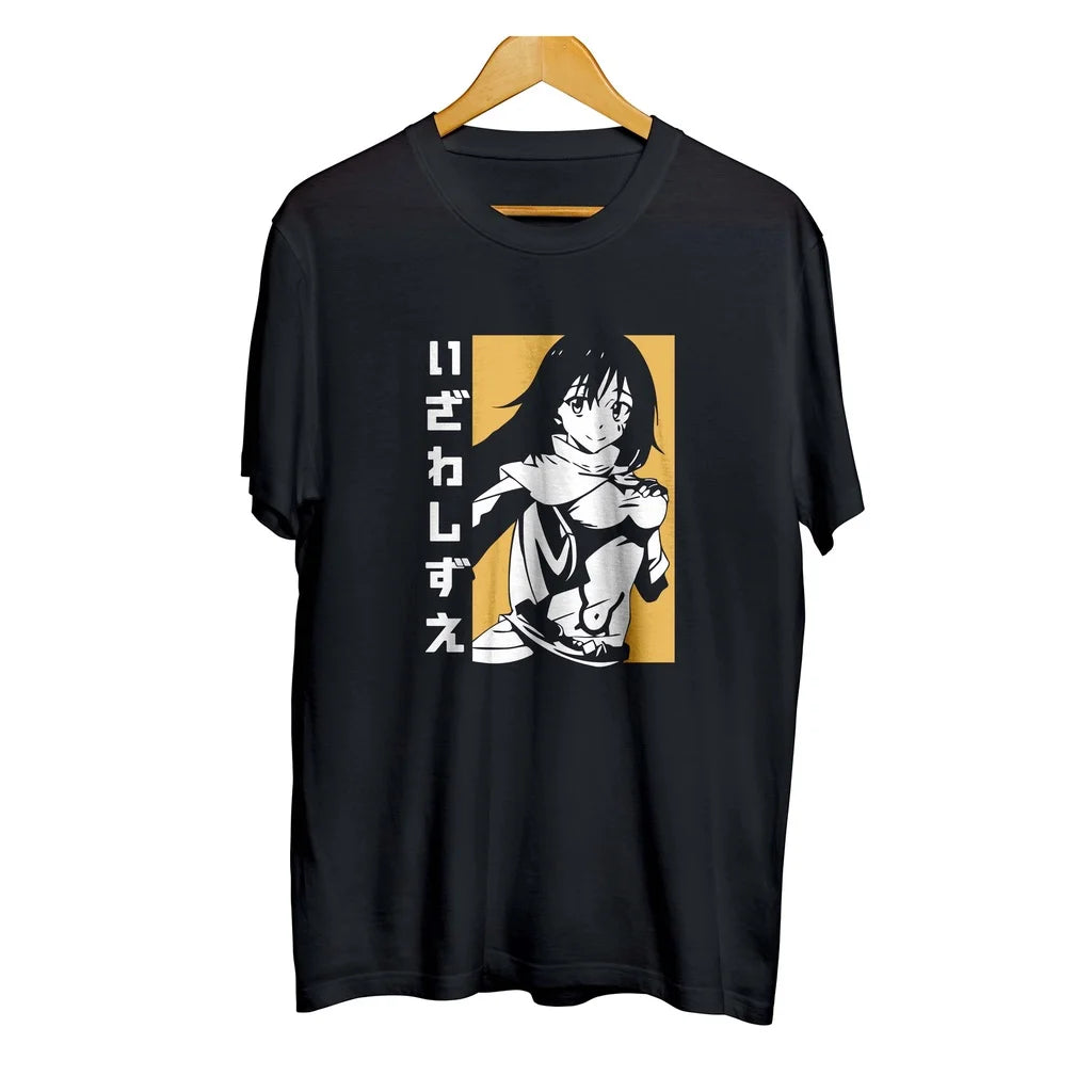 Here at Everythinganimee we have the best anime shirts in the world.
Celebrate your love for Tensei Shitara with this dynamic shirt featuring a striking design of one of your favorite characters. 