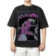 Here at Everythinganimee we have the best anime shirts in the world.
Dive into the world of Kaiju No. 8 with this epic tee, featuring an intense design of the masked protagonist ready for action. Show off your love for this thrilling anime with a shirt that combines style, comfort, and bold artwork.