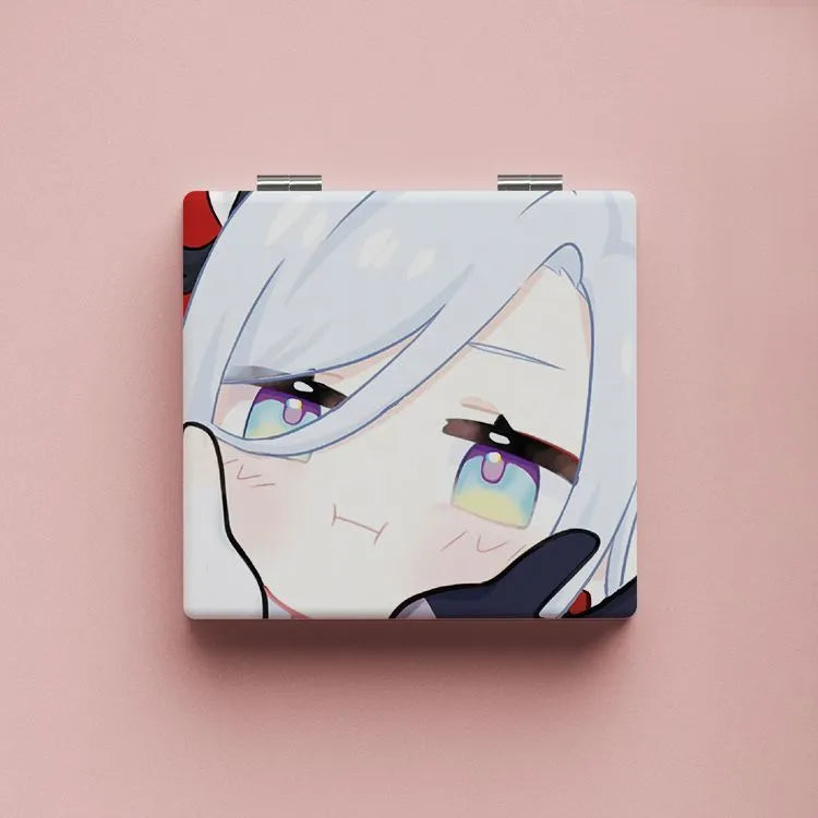 This makeup mirror is designed for anime enthusiasts who likes utility & style. If you are looking for more Genshin Impact Merch,We have it all! |Check out all our Anime Merch now!