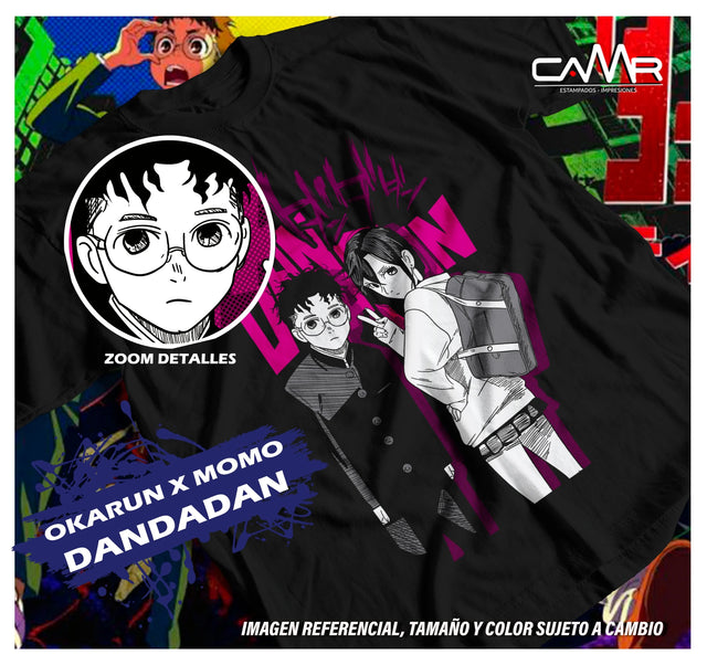 Immerse yourself in this striking Okarun Tee, perfect for any Okarun fan. Looking for more Dandadan merch? Explore our full collection of anime merch now!