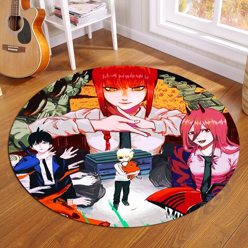 Chainsaw Man Rugs