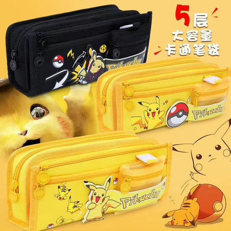 Want to look as an anime enthusiast? Gotta catch em" all, level up your pokemon game with our pokemon pencil case | If you are looking for Pokémon Merch, We have it all | Check our all out Anime Merch now!