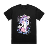 Here at Everythinganimee we only have the best shirts in the world! Step into the cosmic fun of Mika Moonlight with this dazzling tee that brings the virtual space neko’s charm to life. With its dynamic water splash design and Mika’s playful pose, this shirt is a must-have for any fan of VTubers and all things fluffy. 