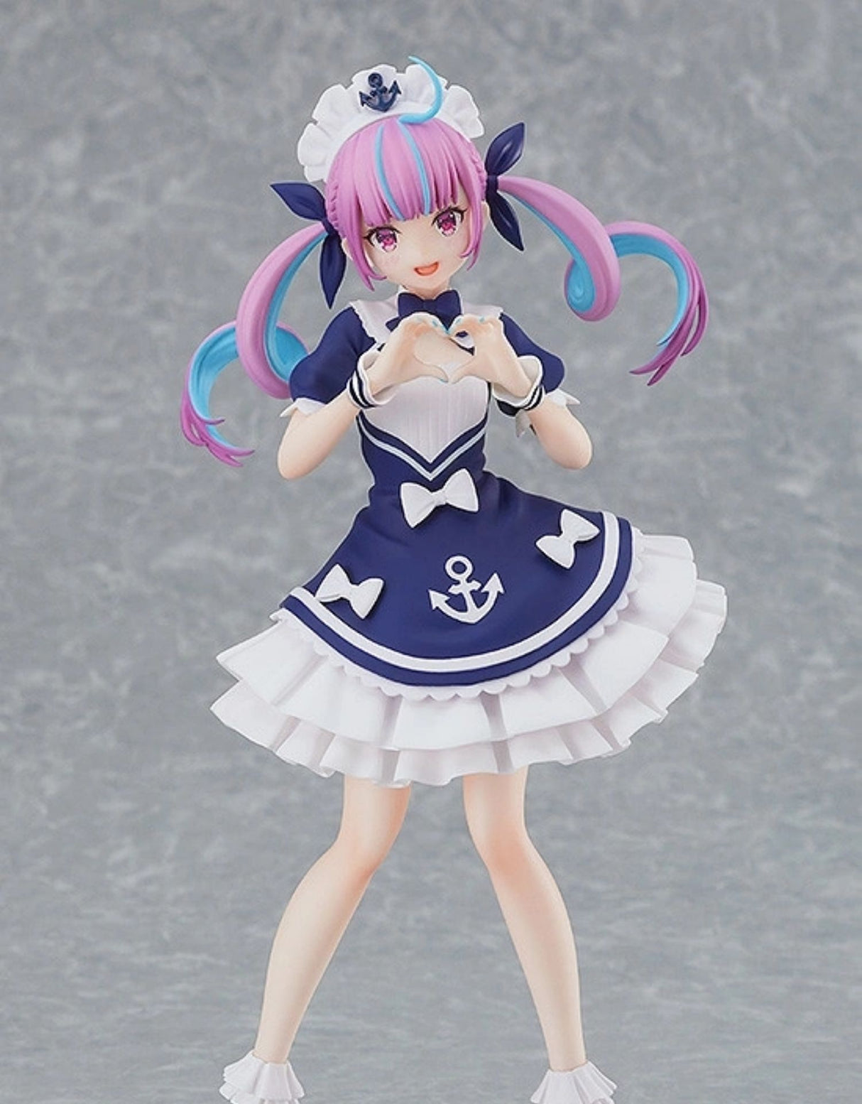 Check out Aqua's figurine, dressed in a navy-and-white sailor outfit with a sweet sailor hat. If you are looking for more Hololive Merch, We have it all! | Check out all our Anime Merch now!