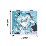 Hatsune Miku Portable Folding Makeup Mirror