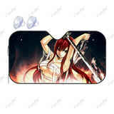 Erza Scarlet Fairy Tail Car Sun Visor