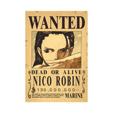 One Piece Wanted Bounty Posters