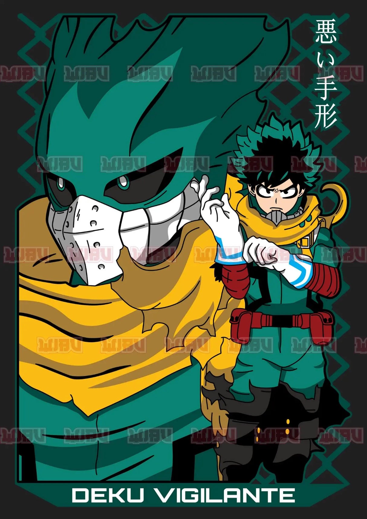 Deku Vigilante Hero Academy Tee