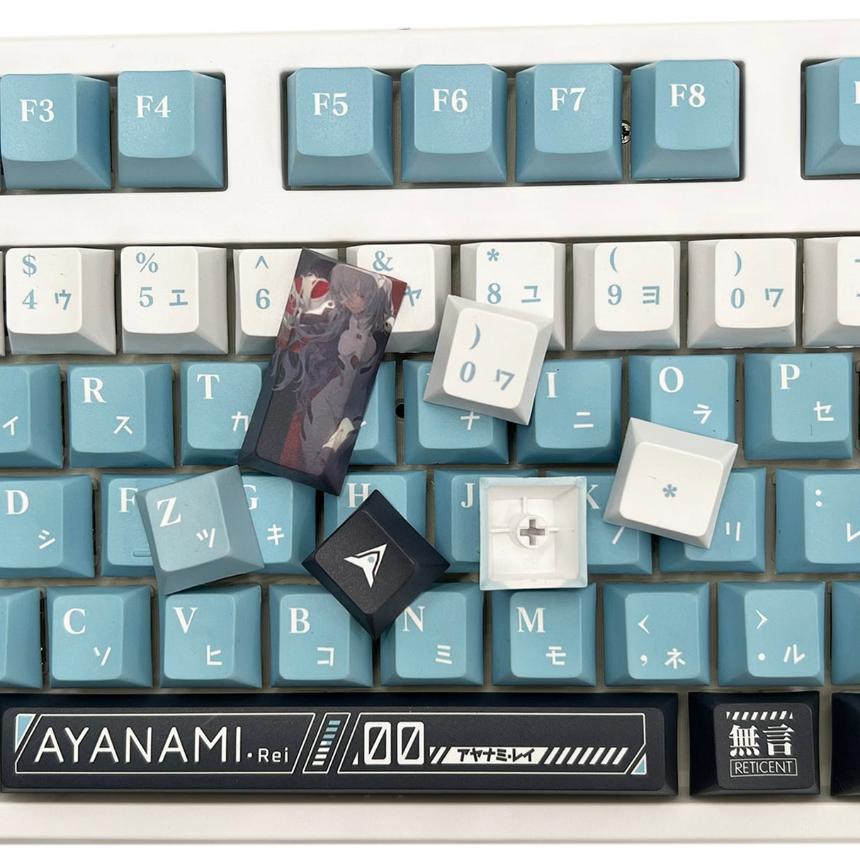 EVA Zero Machine Ayanami Keycap Set