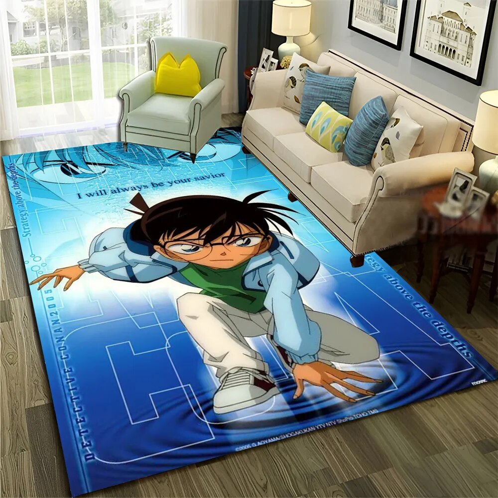 Upgrade & Customize you favorite space with out new  Case Closed Carpet | If you are looking for more Case Closed Merch, We have it all! | Check out all our Anime Merch now!