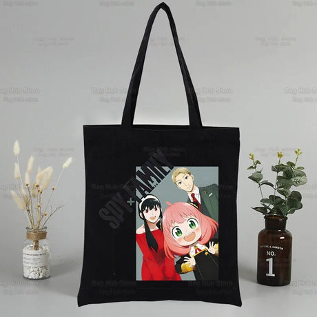 This canvas bag is a labor of love, to capture love of your anime characters. If you are looking for more Spy X Family  Merch, We have it all! | Check out all our Anime Merch now!