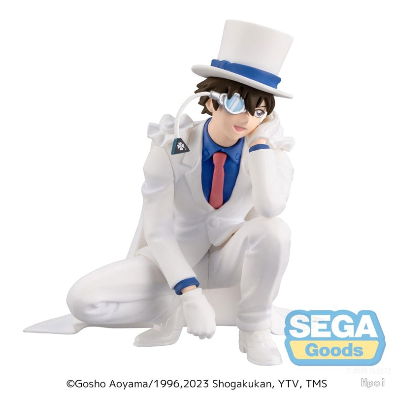 Behold the figure of Kaitou Kid, masterfully depicted in his iconic white suit and top hat. If you are looking for more Detective Conan Merch, We have it all! | Check out all our Anime Merch now!