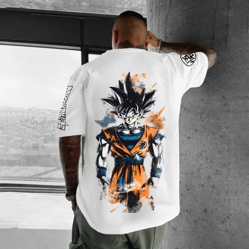 This tee captures the magic of Goku. If you're looking for more Dragon Ball Z merch, we have it all! Check out our anime merch now—free shipping!