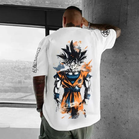 This tee captures the magic of Goku. If you're looking for more Dragon Ball Z merch, we have it all! Check out our anime merch now—free shipping!