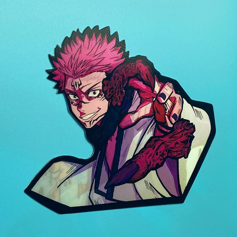 Jujutsu Kaisen Itadori Yuji Motion Stickers