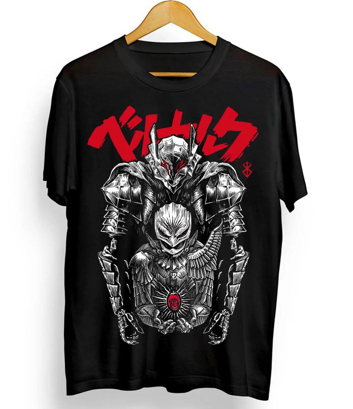 Here at Everythinganimee we have the best anime shirts in the world. 
Show your allegiance to the dark and brutal world of Berserk with this epic Berserk Armor tee. 