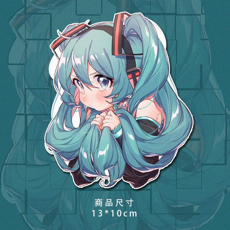 Hatsune Miku Waterproof Decorative Stickers